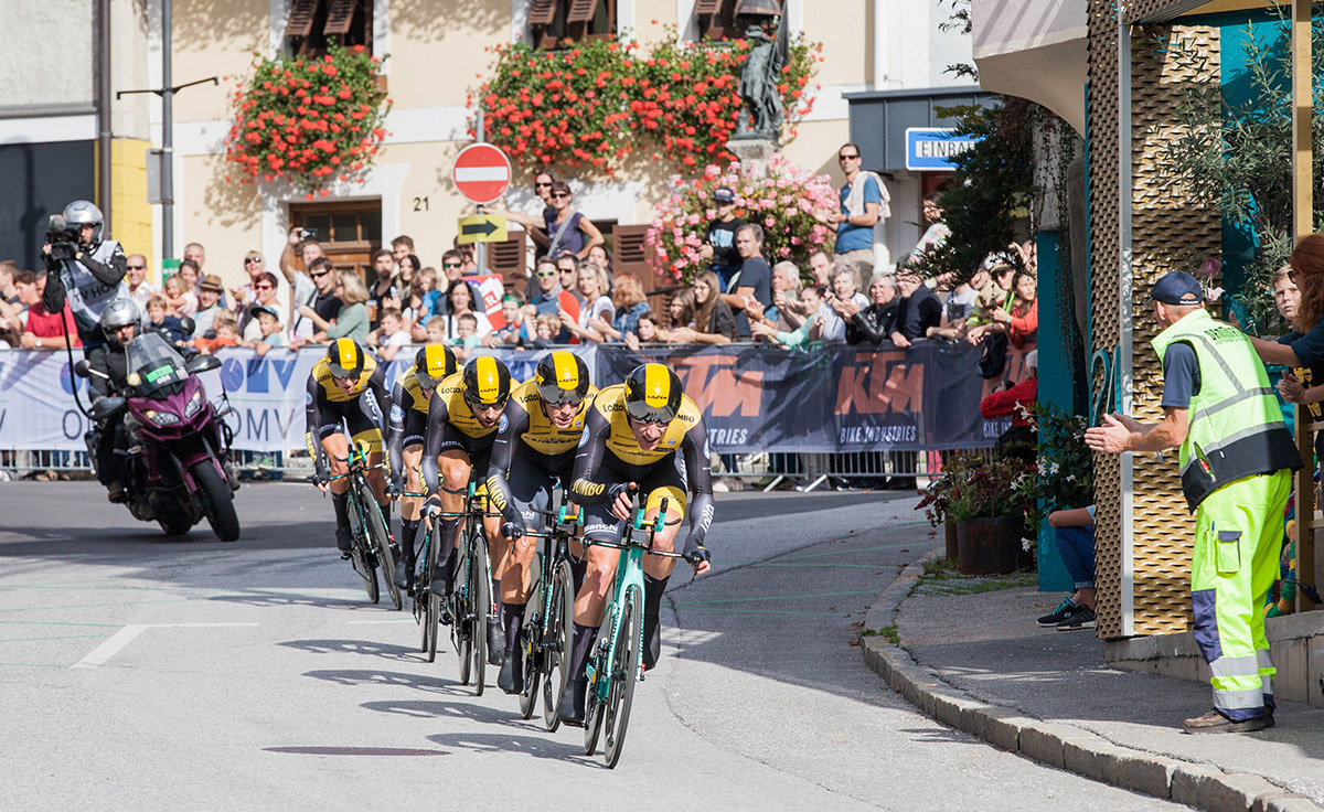 Telefonansagen für die UCI Straßenrad-WM 2018