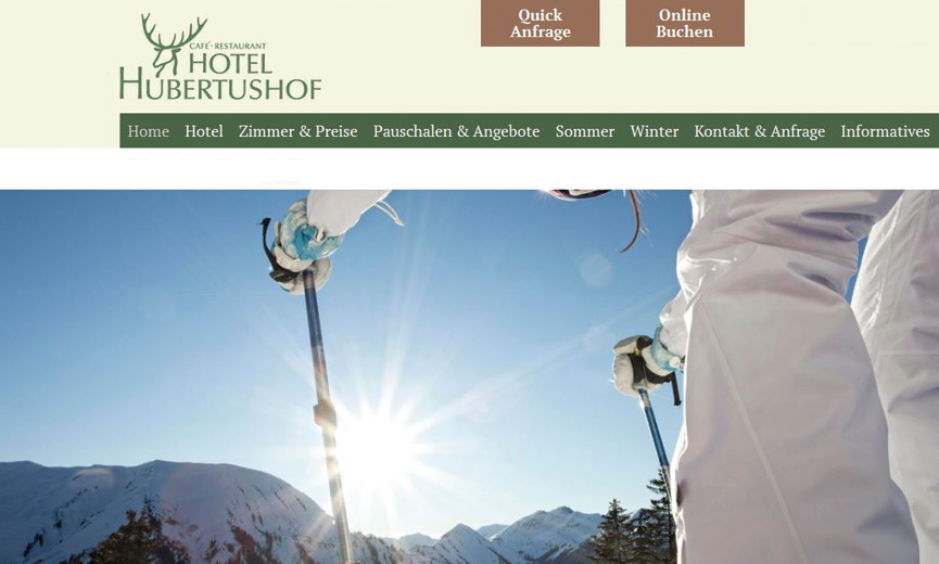 Telefonansagen Hotel Hubertushof
