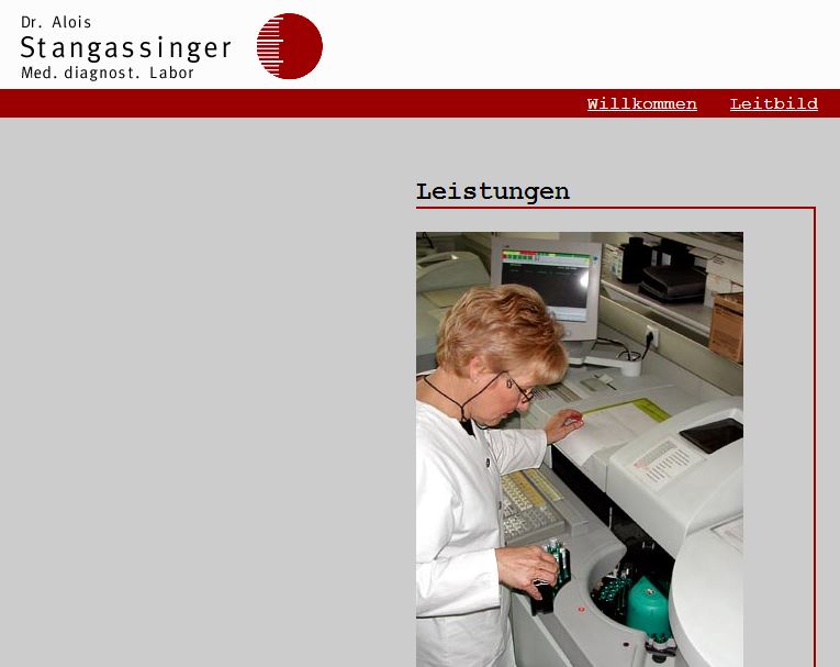 Telefonansagen Labor Dr Stangassinger in Vorarlberg