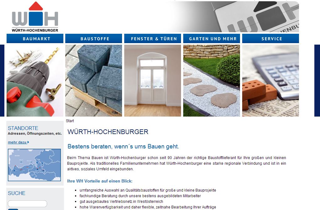 Telefonasnagen für Würth Hochenburger